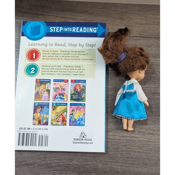 Disney Princess Belles Story Collection Book & 5-Inch Doll Set  Step Into Readin - Picture 2 of 12